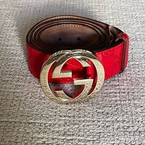 Gucci belt size 32